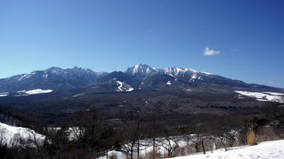 綺麗な八ヶ岳