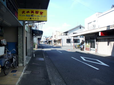 清水港の通り