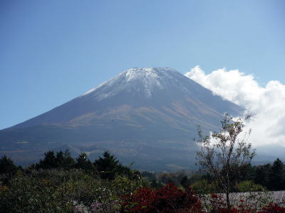 秋の富士山