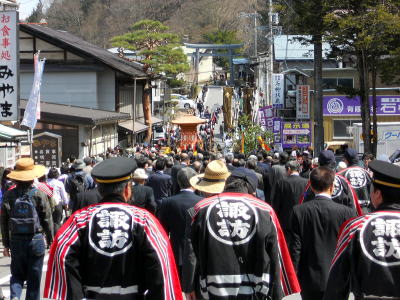 御頭祭行列