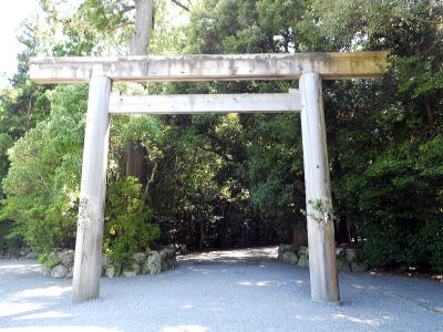 伊勢神宮外宮の鳥居