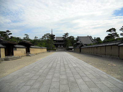 法隆寺参道