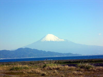 噴火前の富士山