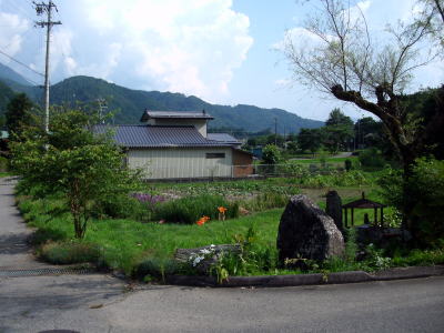 宮ノ越宿の風景