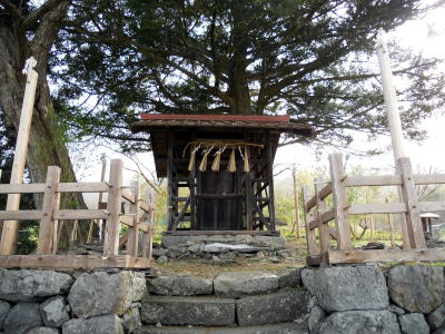 ミシャグジ様の祠