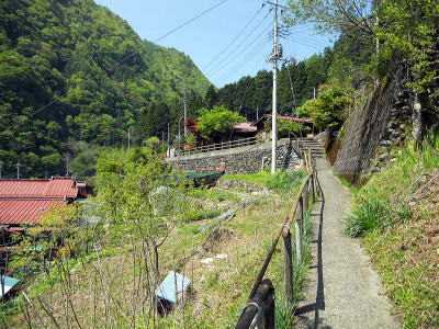 赤沢宿内部